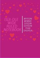 (G)I-Dle Wide Ruled Notebook