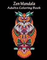 Zen Mandala Adults Coloring Book