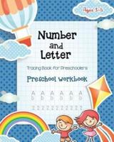 Number & Letter Tracing Book for Preschoolers