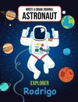 Write & Draw Astronaut Explorer Rodrigo
