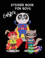 Easter Sticker Book for Boys