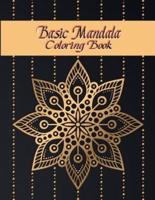 Basic Mandala Coloring Book