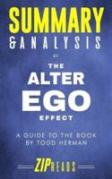 Summary & Analysis of The Alter Ego Effect