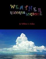 Weather Records Logbook