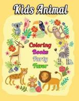 Kids Animal Coloring Books Party Favor