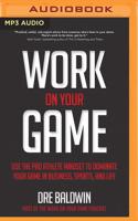 Work on Your Game