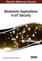 Blockchain Applications in IoT Security