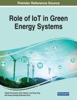 Role of IoT in Green Energy Systems