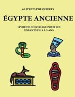 Livre De Coloriage Pour Les Enfants De 4 À 5 Ans (Égypte Ancienne )