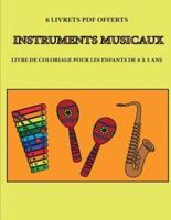 Livre De Coloriage Pour Les Enfants De 4 À 5 Ans (Instruments Musicaux)