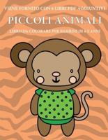 Libro Da Colorare Per Bambini Di 4-5 Anni (Piccoli Animali)