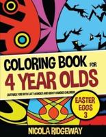 Coloring Book for 4 Year Olds (Easter Eggs 3)