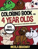Coloring Book for 4 Year Olds (Cute Animals)