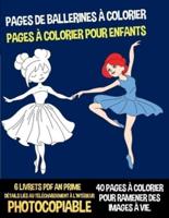 Pages De Ballerines À Colorier (Pages À Colorier Pour Enfants)