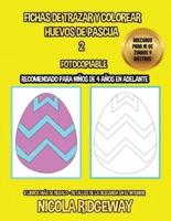 Fichas De Trazar Y Colorear (Huevos De Pascua 2)