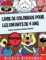 Livre De Coloriage Pour Les Enfants De 4 Ans (Nounours 1)