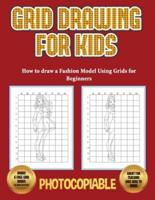 How to Draw a Fashion Model Using Grids for Beginners (Grid Drawing for Kids)