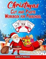 Christmas Cut and Paste Workbook for Preschool