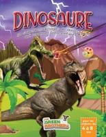 Dinosaure livre de coloriage pour les enfants de 4 à 8 ans: 50 superbes designs de dinosaures qui rendront votre enfant fou! Livre de coloriage enfant. Libérez vos enfants du mobile.