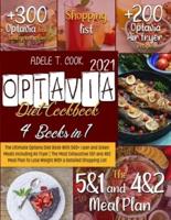 Optavia Diet Cookbook 2021: The Ultimate Optavia Diet Book With 500+ Lean and Green Meals Including Air Fryer   The Most Exhaustive 5e1 and 4e2 Meal Plan To Lose Weight With a Detailed Shopping List