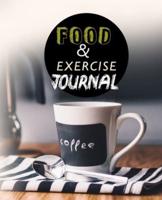 Food and Exercise Journal for Healthy Living - Food Journal for Weight Lose and Health - 90 Day Meal and Activity Tracker - Activity Journal With Daily Food Guide