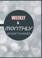 Budget Planner Weekly and Monthly Budget Planner for Bookkeeper Easy to Use Budget Journal (Easy Money Management)