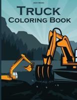 Truck Coloring Book: Amazing Cute Trucks Color Book Kids Boys and Girls.