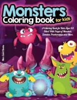 Monsters COLORING BOOK for Kids