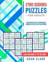 2100 Sudoku Puzzles for Adults