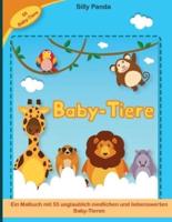 Baby Tiere Malbuch Für Kinder