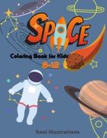 Space Coloring Book for Kids