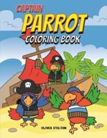 Captain Parrot Coloring Book