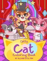 Catty Cat Coloring Book