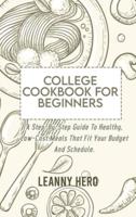 College Cookbook For Beginners