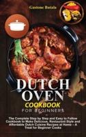 Dutch Oven Cookbook for Beginners