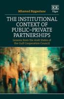 The Institutional Context of Public-Private Partnerships