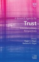 A Research Agenda for Trust