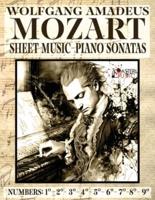 Mozart Wolfang Amadeus - Piano Sonatas - Sheet Music - Volume 1