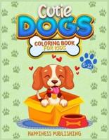 Cutie Dogs Coloring Book for Kids