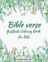 Bible Verse Gratitude Coloring Book for Kids and Adults