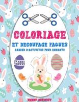 Coloriage Et Découpage Pâques -Cahier D'activités Pour Enfants