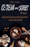 Ice Cream and Sorbet Recipes