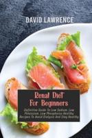 Renal Diet For Beginners