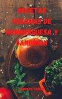 RECETAS VEGANAS DE HAMBURGUESA  Y SANDWICH