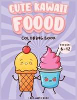 Cute Kawaii Coloring book for kids  6-12