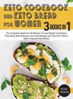 Keto Cookbook and Keto Bread for Women