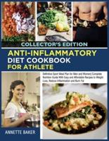 Anti-Inflammatory Diet Cookbook For Athlete