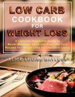 Low Carb Cookbook For Weight Loss