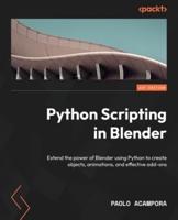 Python Scripting in Blender 3.X