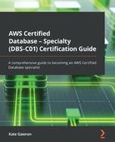 AWS Certified Database - Specialty (DBS-C01) Certification